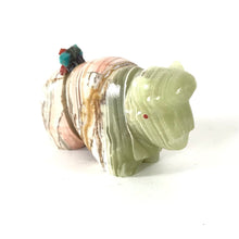 Load image into Gallery viewer, Daryl Shack Green Onyx Buffalo Fetish Carving-Indian Pueblo Store
