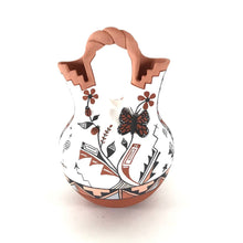 Load image into Gallery viewer, Carol Lucero Gachupin Butterfly Wedding Vase-Indian Pueblo Store
