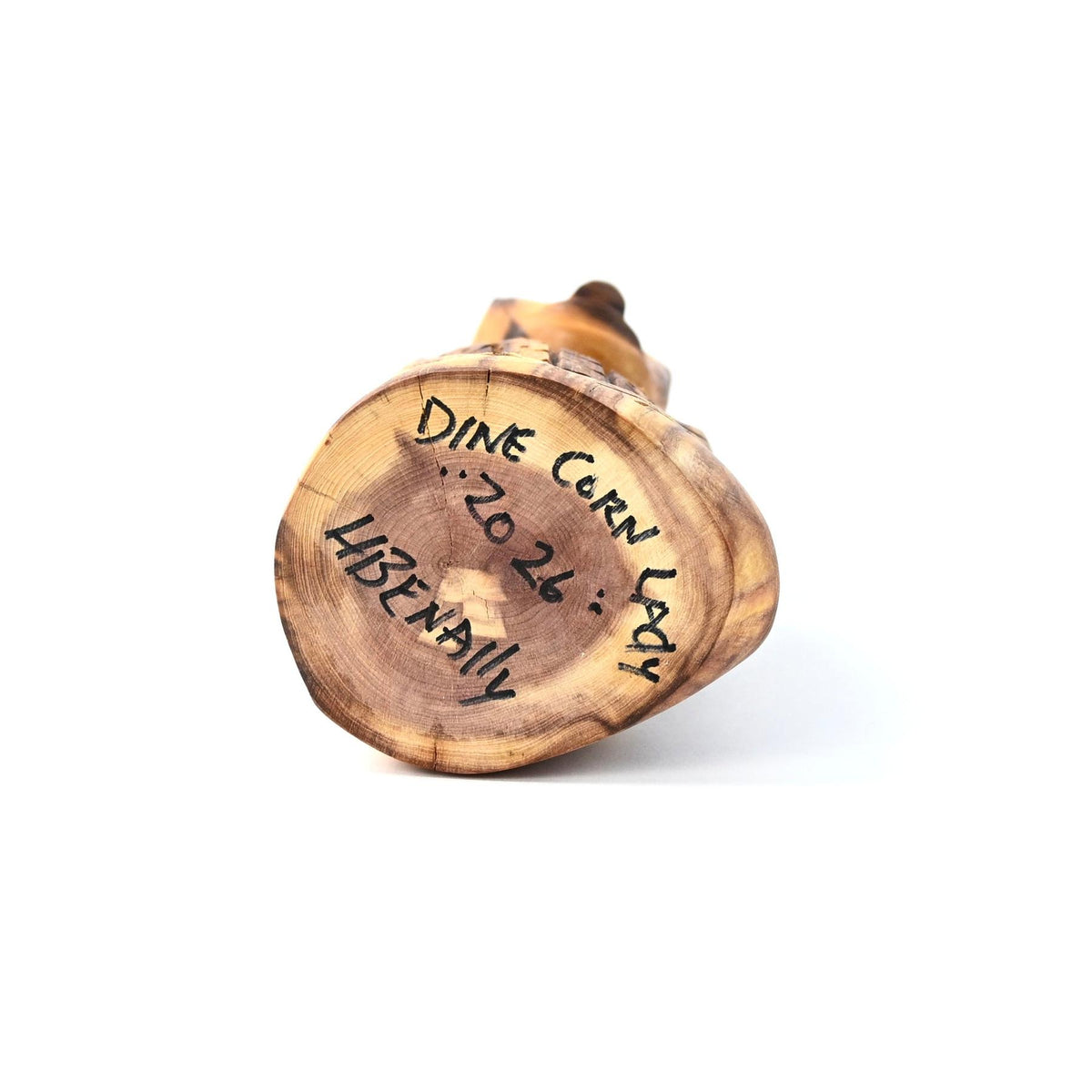 Harry and Isabella Benally "Dine Lady" Juniper Wood Carving-Indian Pueblo Store