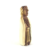 Load image into Gallery viewer, Harry and Isabella Benally &quot;Dine Lady&quot; Juniper Wood Carving-Indian Pueblo Store
