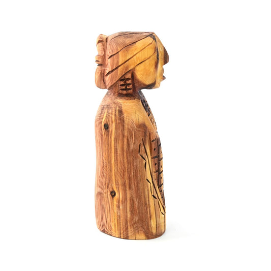 Harry and Isabella Benally Juniper Dine Corn Maiden Wood Carving-Indian Pueblo Store