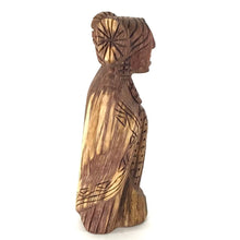Load image into Gallery viewer, Harry and Isabella Benally &quot;Hopi Corn Maiden&quot; Juniper Wood Carving-Indian Pueblo Store
