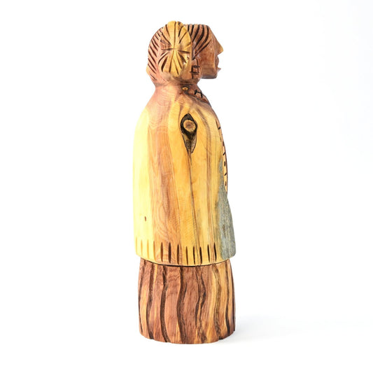 Harry and Isabella Benally Hopi Corn Maiden Wood Carving-Indian Pueblo Store