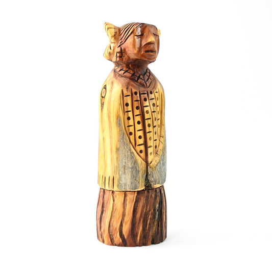 Harry and Isabella Benally Hopi Corn Maiden Wood Carving-Indian Pueblo Store