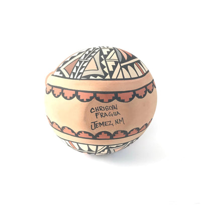 Chrislyn Fragua Twisted Handle Wedding Vase-Indian Pueblo Store