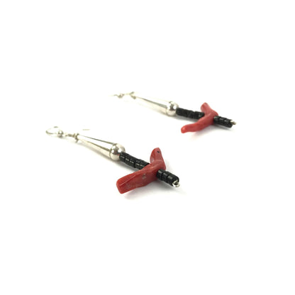 Verna Kushana Fetish Dangle Earrings-Indian Pueblo Store