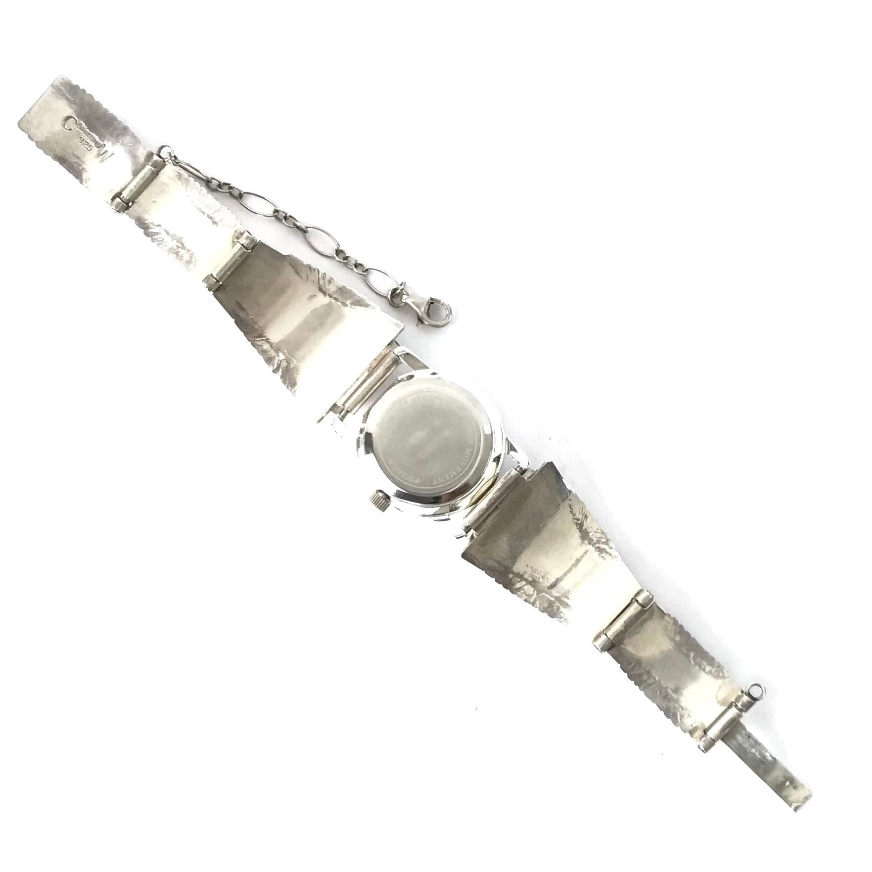 Charleston Willie Turquoise and Spiny Oyster Shell Inlay Watch-Indian Pueblo Store