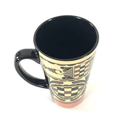 Wesley Vigil Ceramic Latte Mug-Indian Pueblo Store