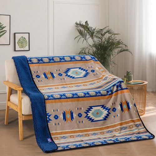 Signature Sherpa Throw Sedona Sky-Indian Pueblo Store