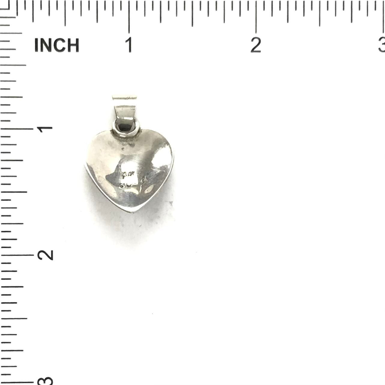 Elouise Kee Sterling Silver Heart Pendant-Indian Pueblo Store