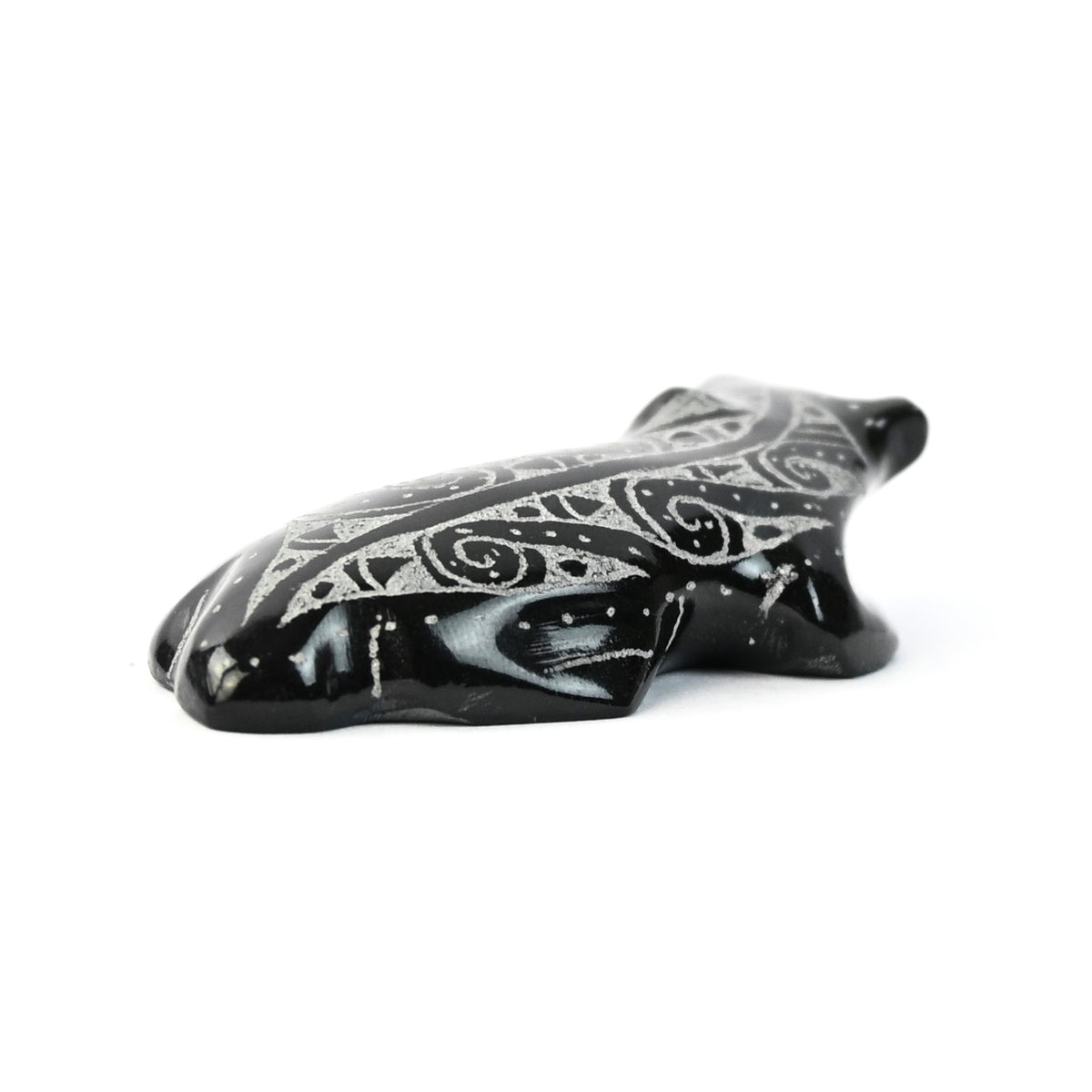 Garrick Acque Marble Badger Fetish-Indian Pueblo Store