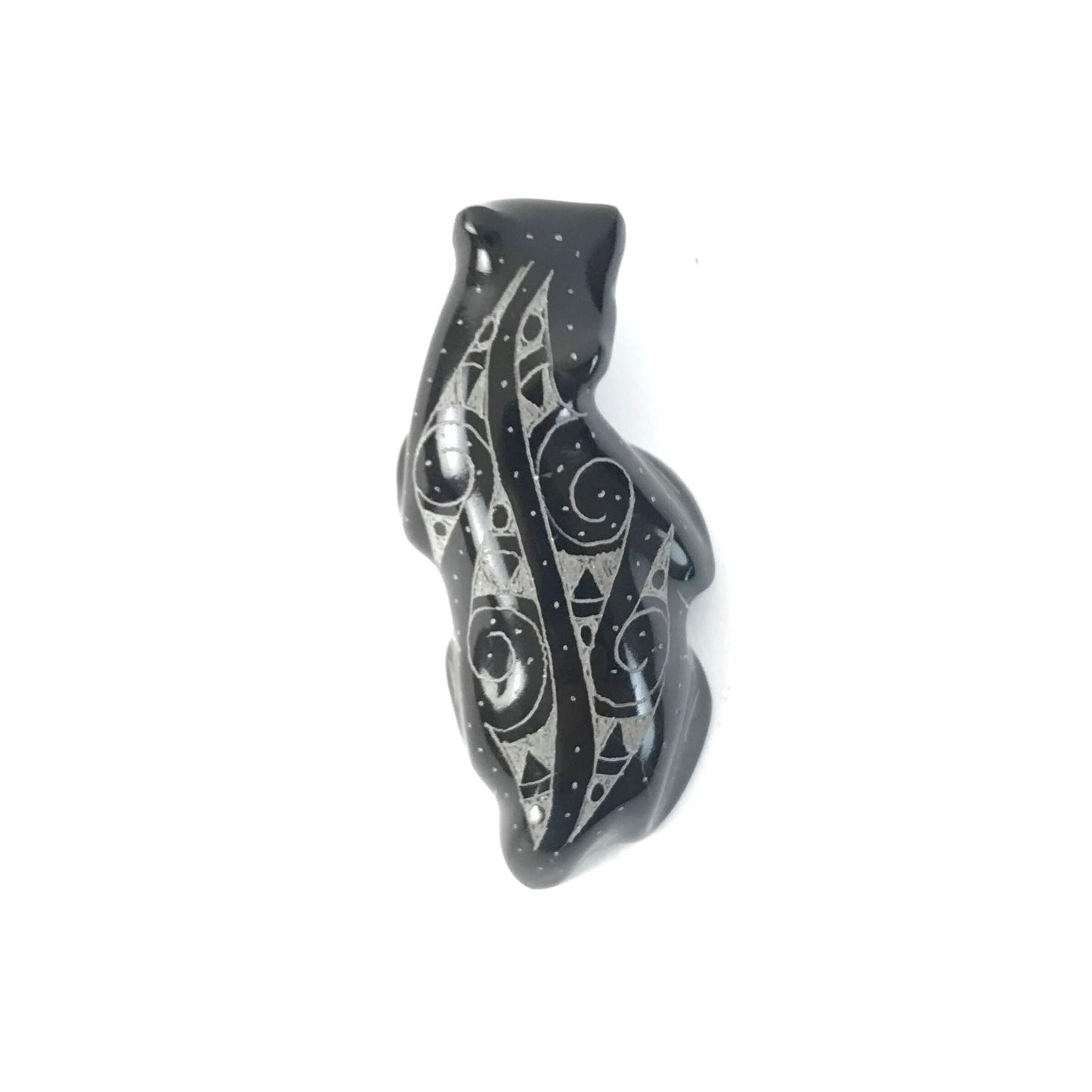 Garrick Acque Marble Badger Fetish-Indian Pueblo Store