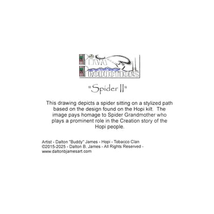Dalton James Spider II Print-Indian Pueblo Store