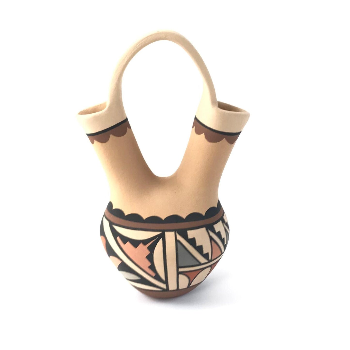 Chrislyn Fragua Traditional Wedding Vase-Indian Pueblo Store