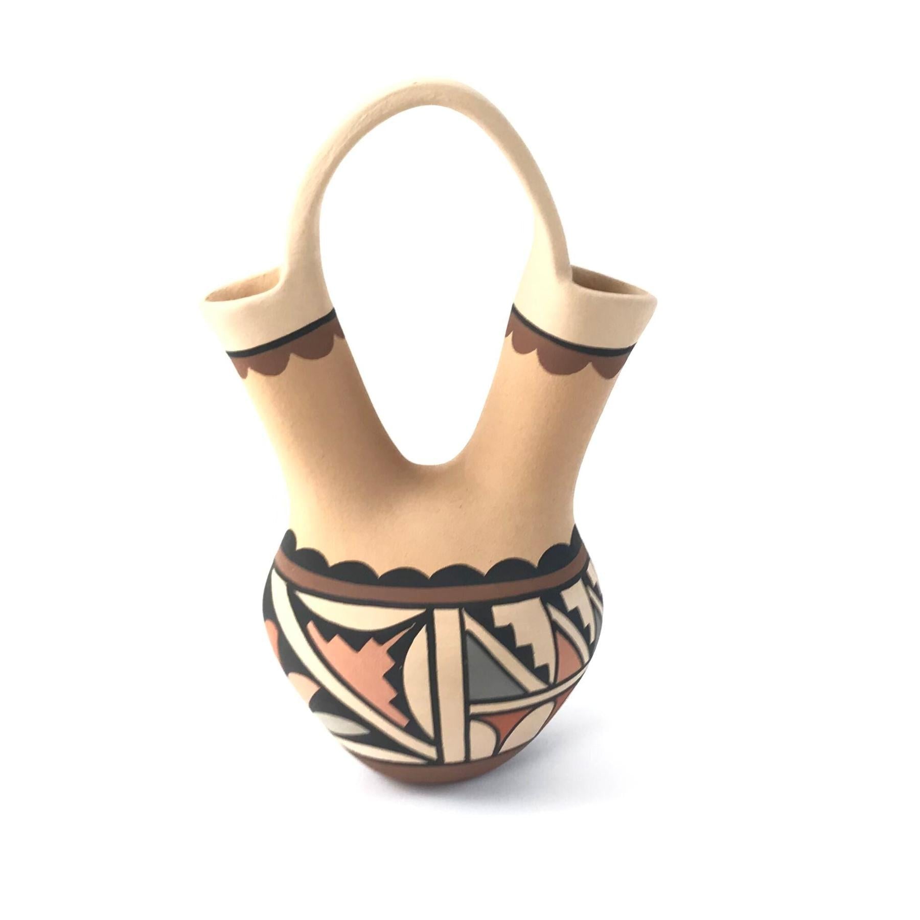 Chrislyn Fragua Traditional Wedding Vase-Indian Pueblo Store