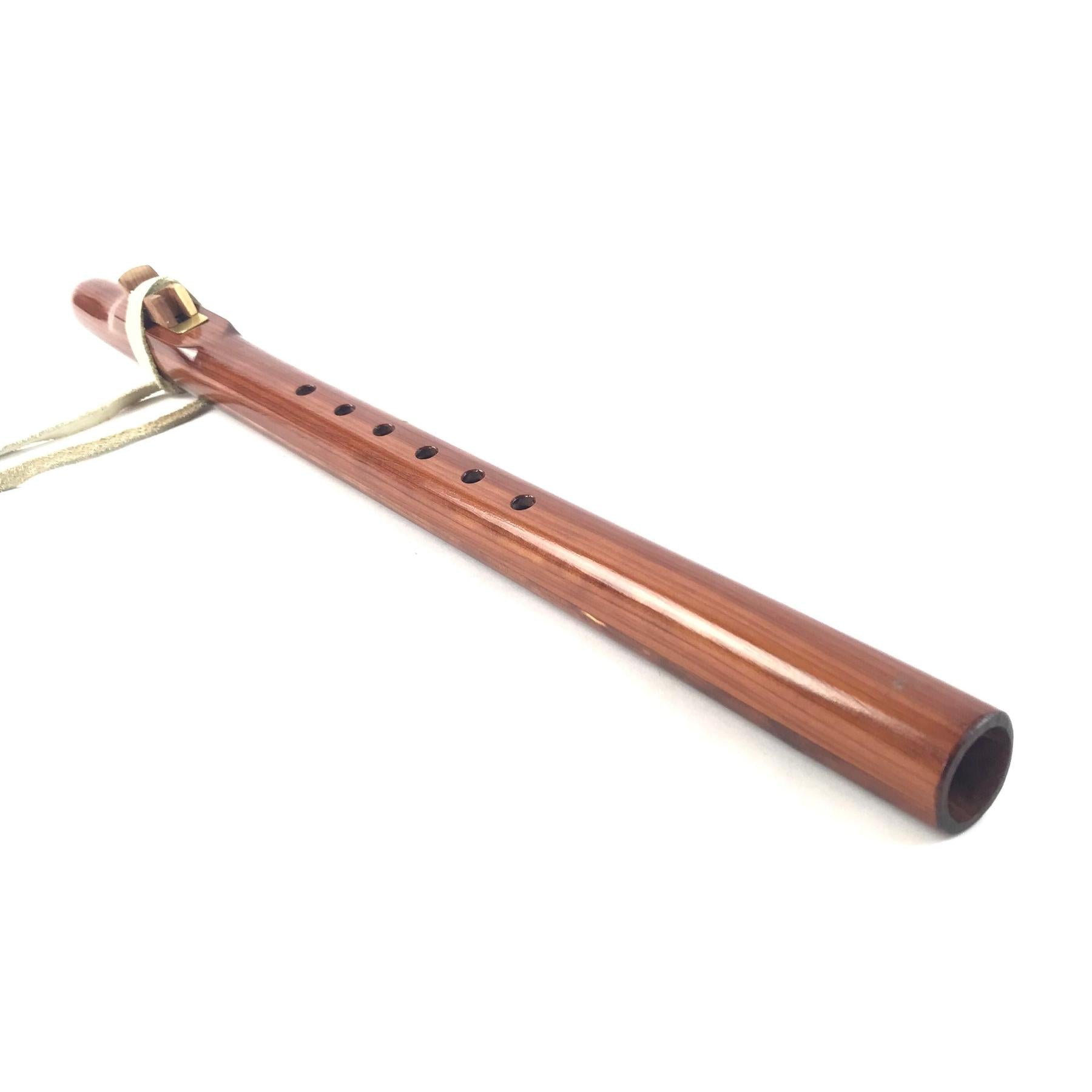 Paul and Grace Jones Red Cedar Flute-Indian Pueblo Store