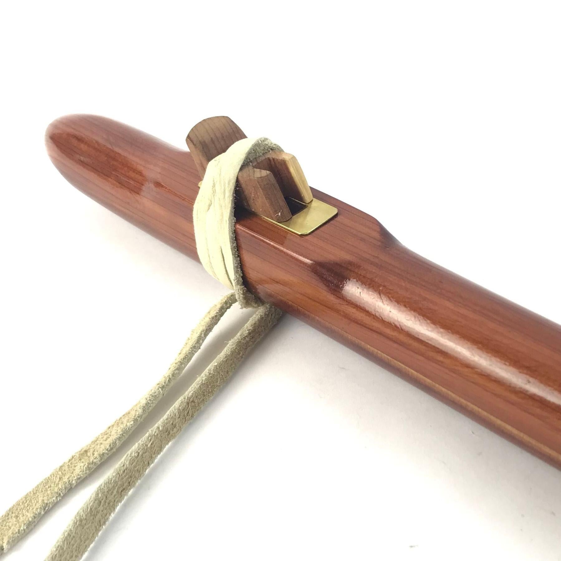 Paul and Grace Jones Red Cedar Flute-Indian Pueblo Store