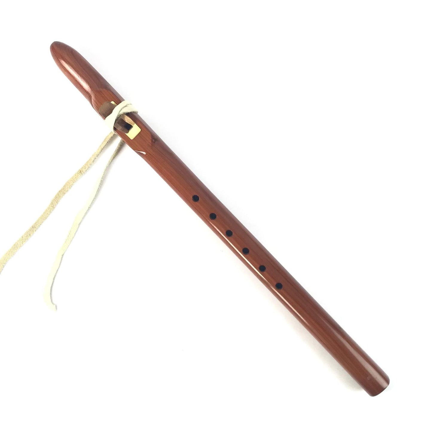 Paul and Grace Jones Red Cedar Flute-Indian Pueblo Store