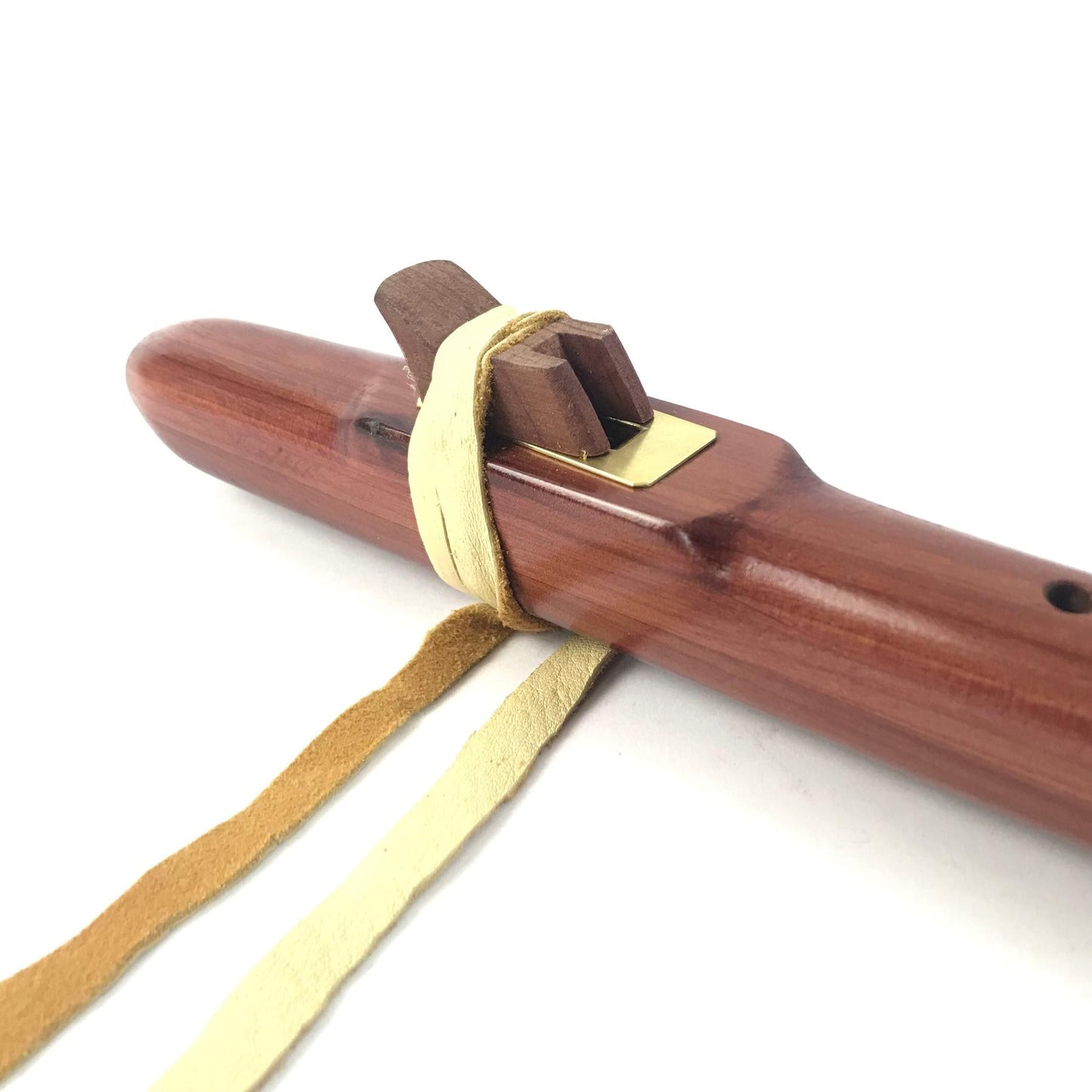 Paul and Grace Jones Red Cedar Flute-Indian Pueblo Store
