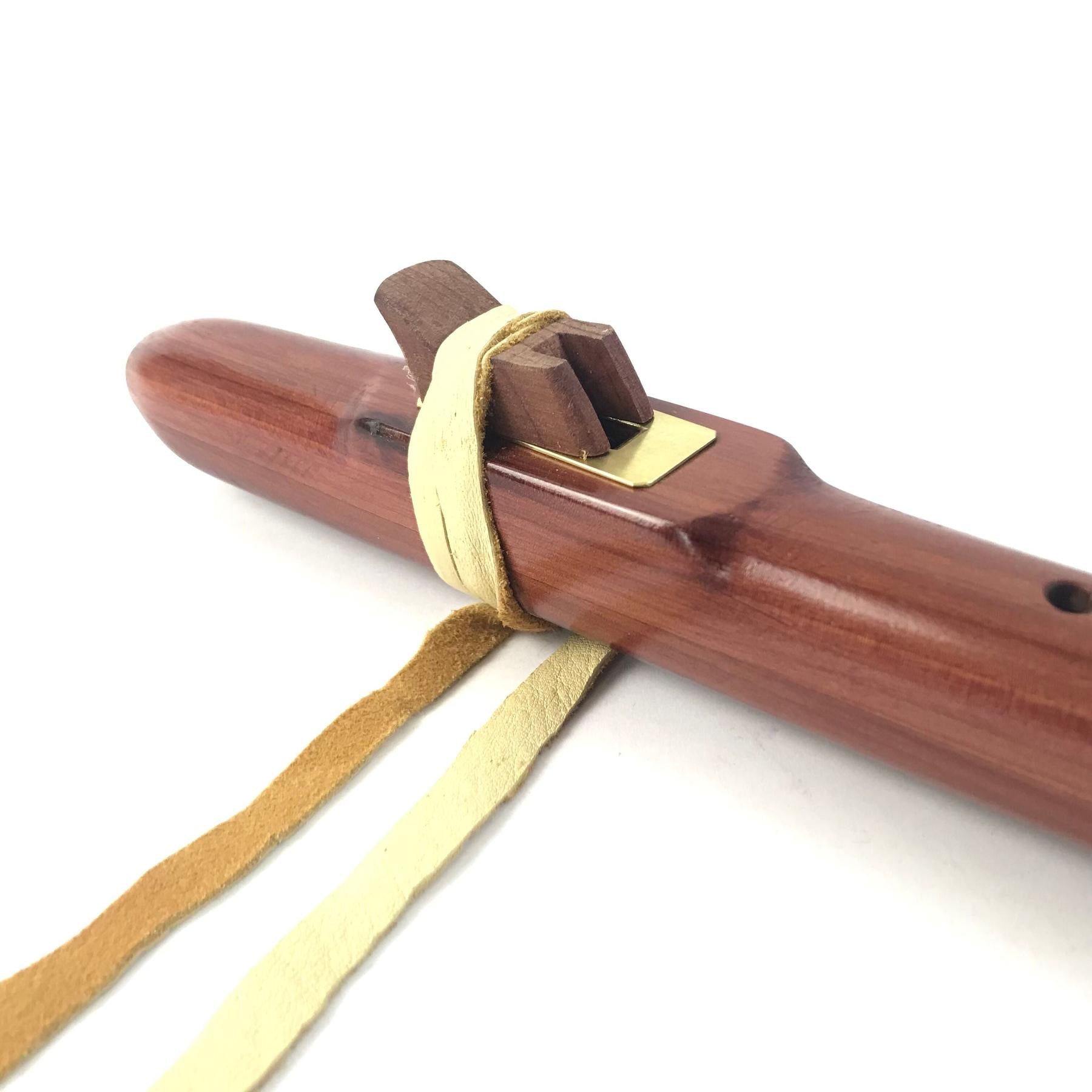 Paul and Grace Jones Red Cedar Flute-Indian Pueblo Store