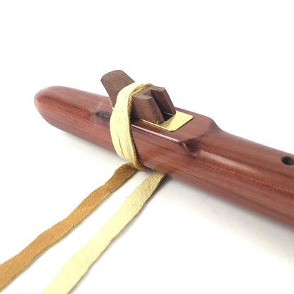 Paul and Grace Jones Red Cedar Flute-Indian Pueblo Store
