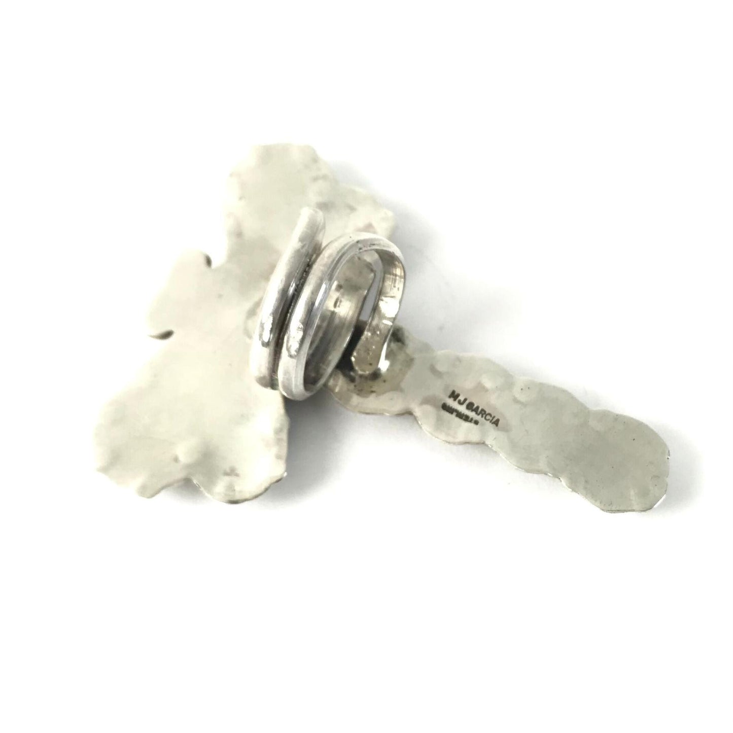 Mary Jane Garcia Purple Spiny Oyster Shell Dragonfly Ring-Indian Pueblo Store