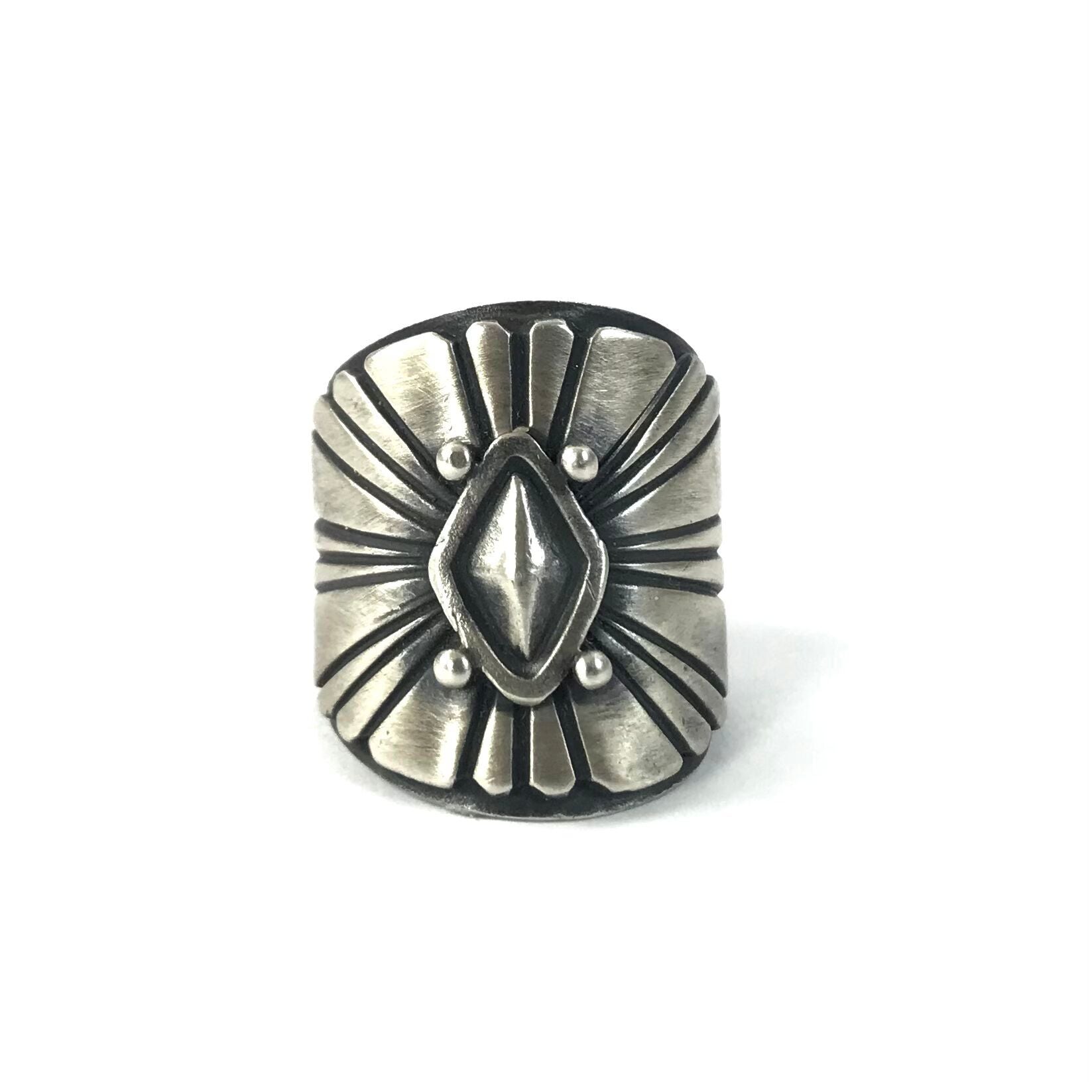 SS Sunburst Cigar Band Ring-Indian Pueblo Store