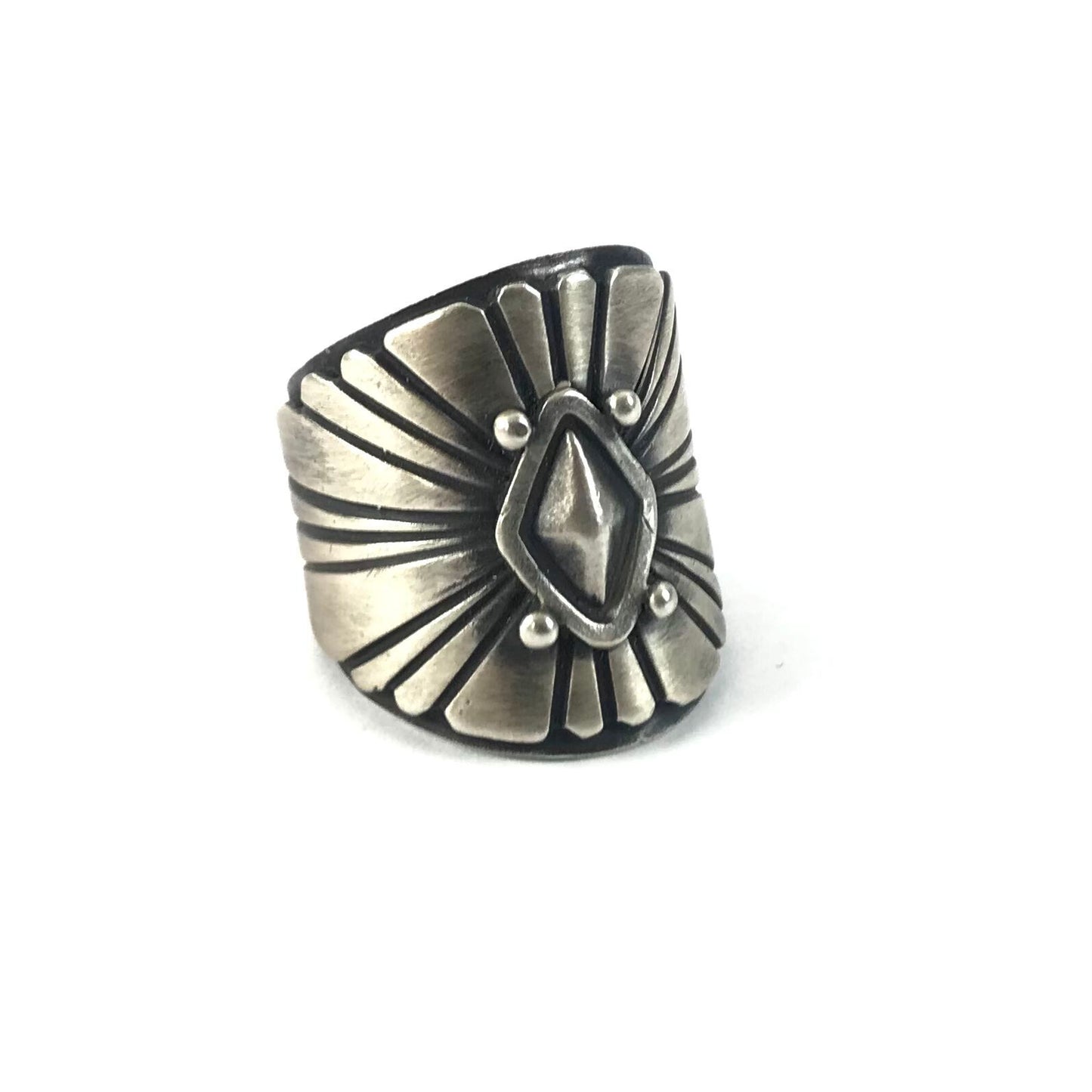 SS Sunburst Cigar Band Ring-Indian Pueblo Store
