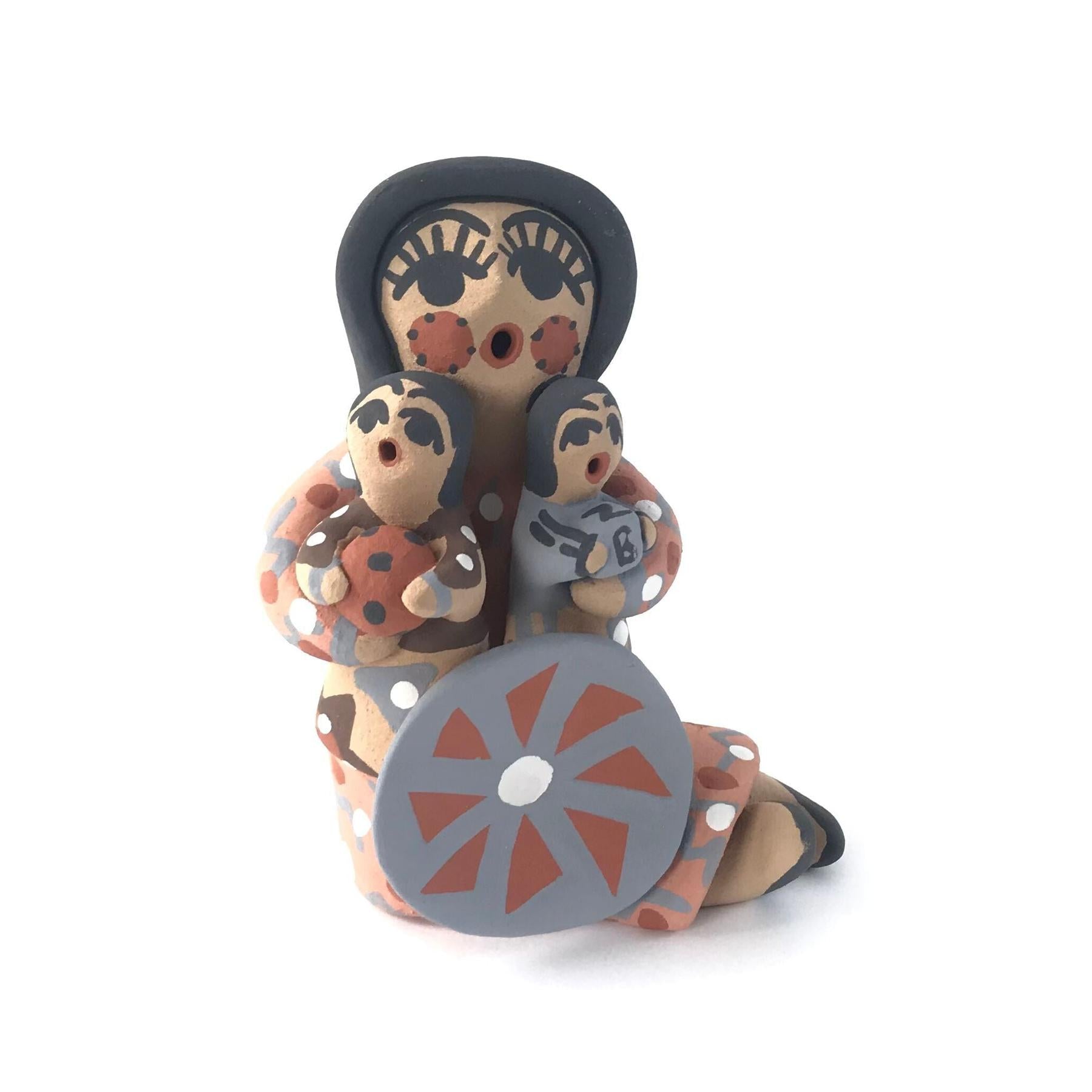 Ardina Fragua-Tosa 2 Child Storyteller-Indian Pueblo Store