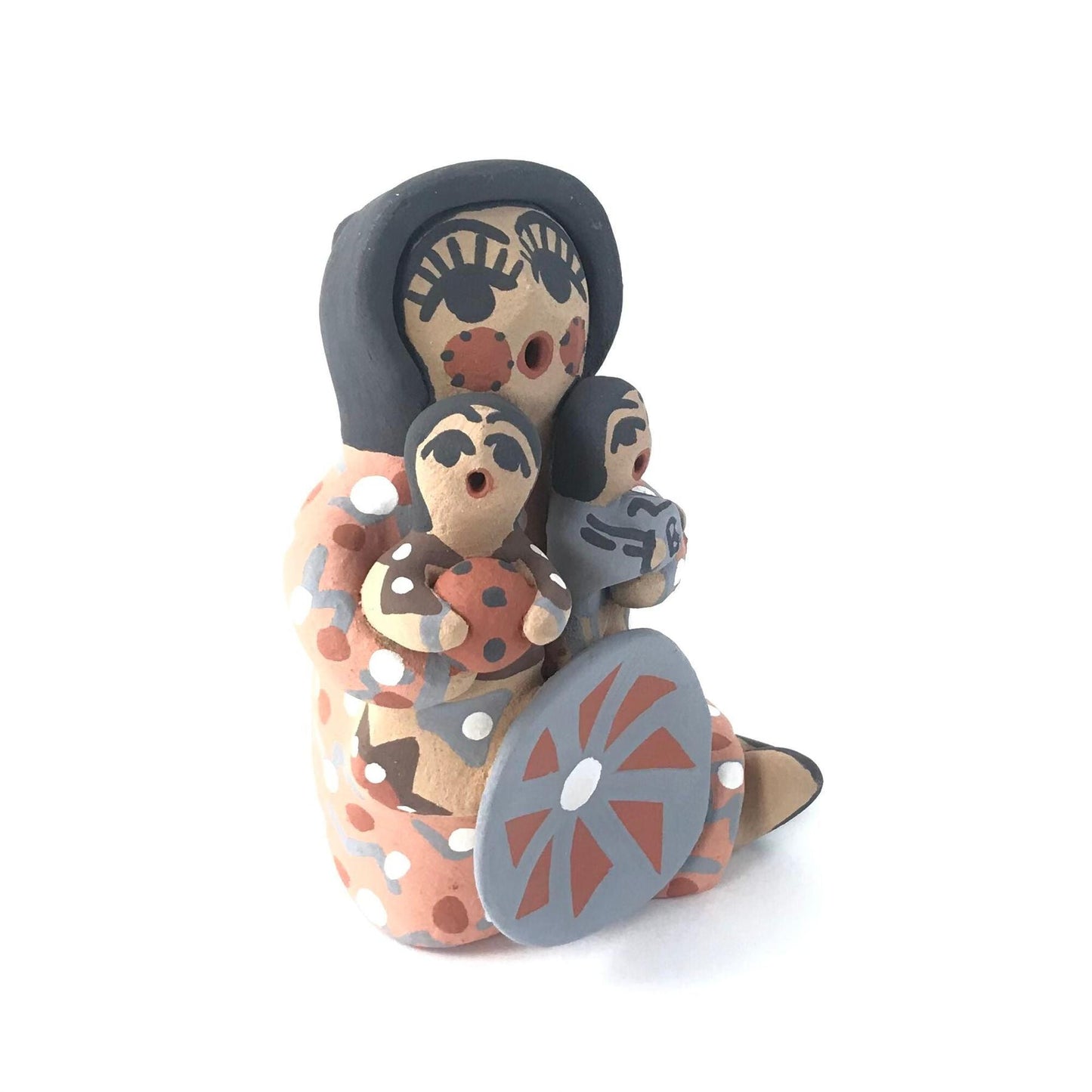 Ardina Fragua-Tosa 2 Child Storyteller-Indian Pueblo Store