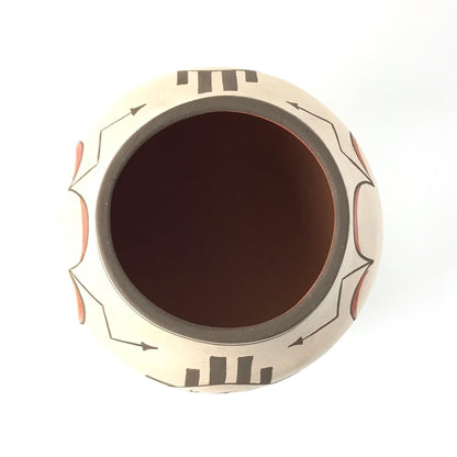 Elizabeth Medina Zia Sun Symbol Bowl-Indian Pueblo Store