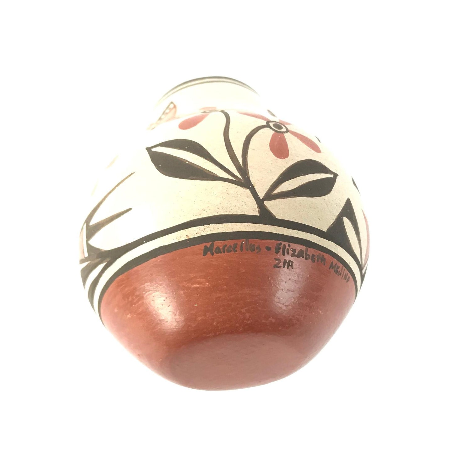 Marcellus and Elizabeth Medina Small Butterfly Dancer Jar-Indian Pueblo Store