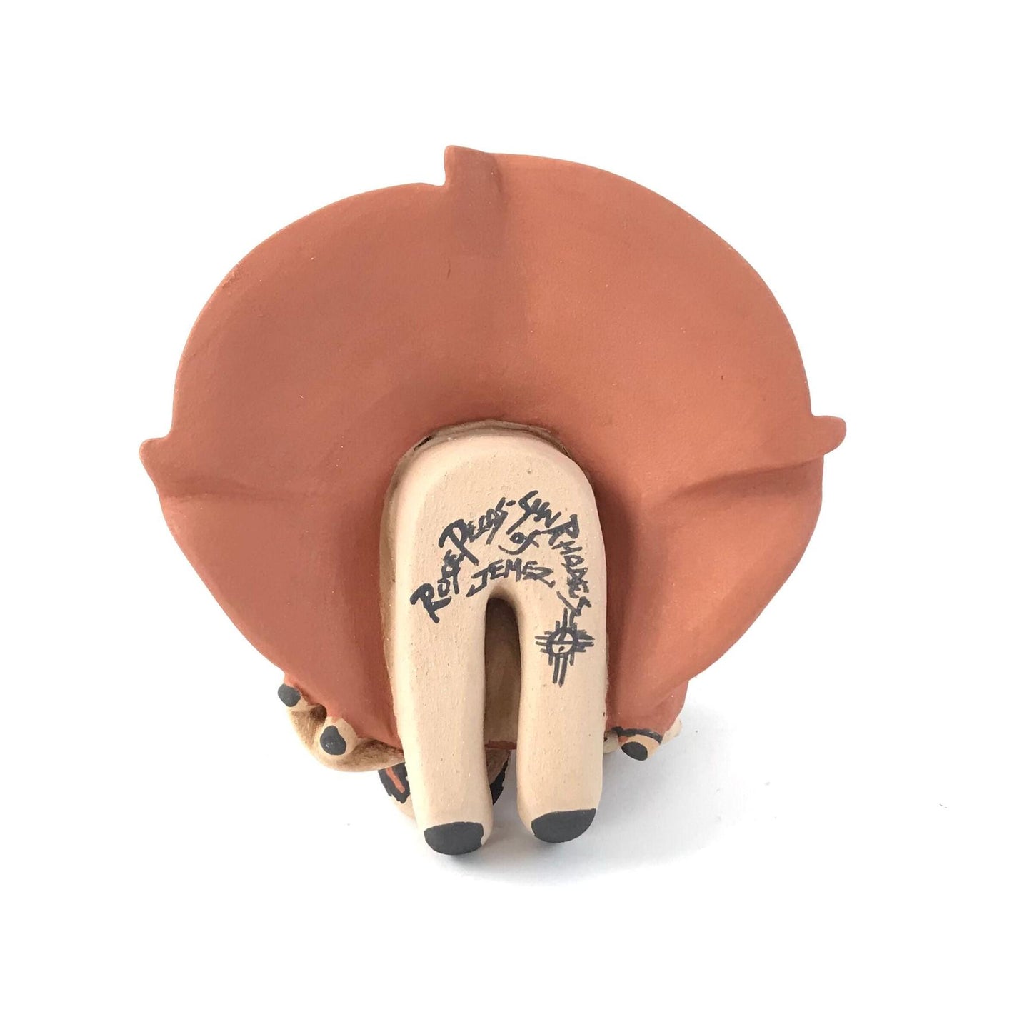 Rose Pecos-Sun Rhodesn Sitting Storyteller with Three Children-Indian Pueblo Store