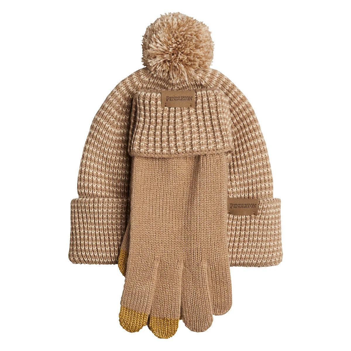 Pendleton Knit Beanie and Glove Set-Indian Pueblo Store