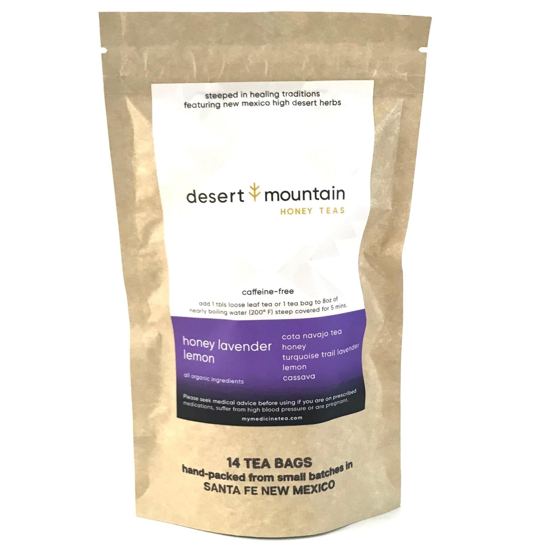 Desert Mountain Tea Co Honey Lavender Lemon Tea-Indian Pueblo Store