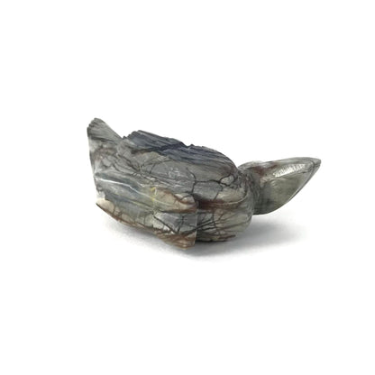 Tony Mackel Picasso Marble Roadrunner Fetish Carving-Indian Pueblo Store