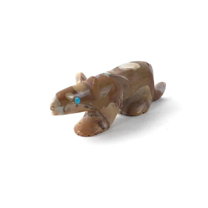 Ron Lunasee Tigilite Mountain Lion Fetish Carving-Indian Pueblo Store