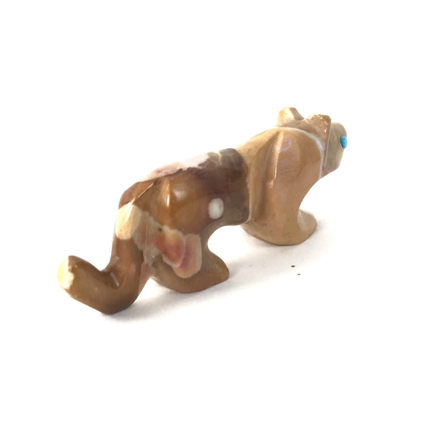 Ron Lunasee Tigilite Mountain Lion Fetish Carving – Indian Pueblo