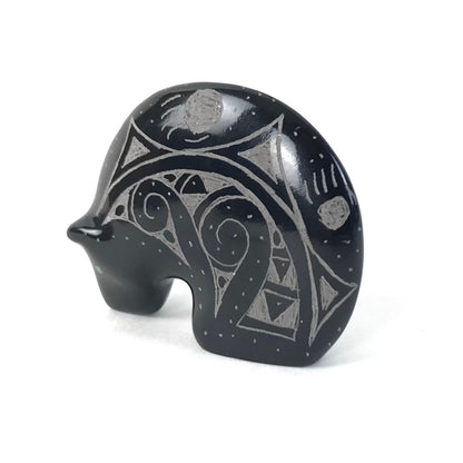 Garrick Acque Marble Bear Fetish Carving-Indian Pueblo Store