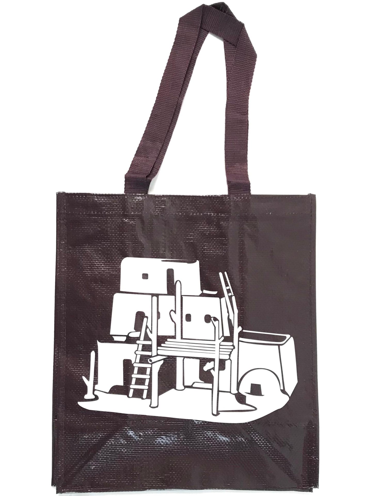 Pueblo Dwelling Recycled Tote-Indian Pueblo Store