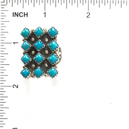Verley Betone Turquoise Petit Point Ring-Indian Pueblo Store