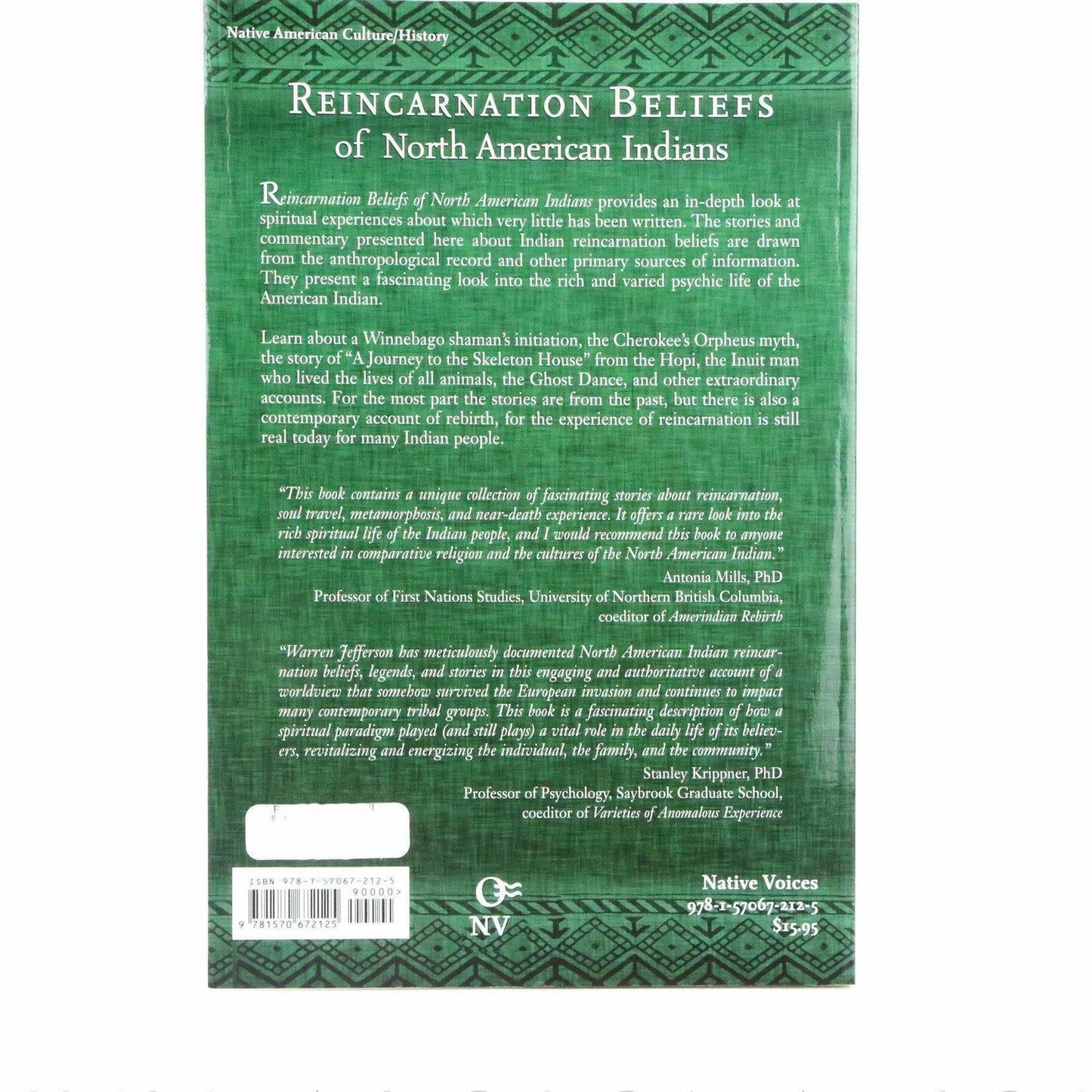 Reincarnation Beliefs of North American Indians