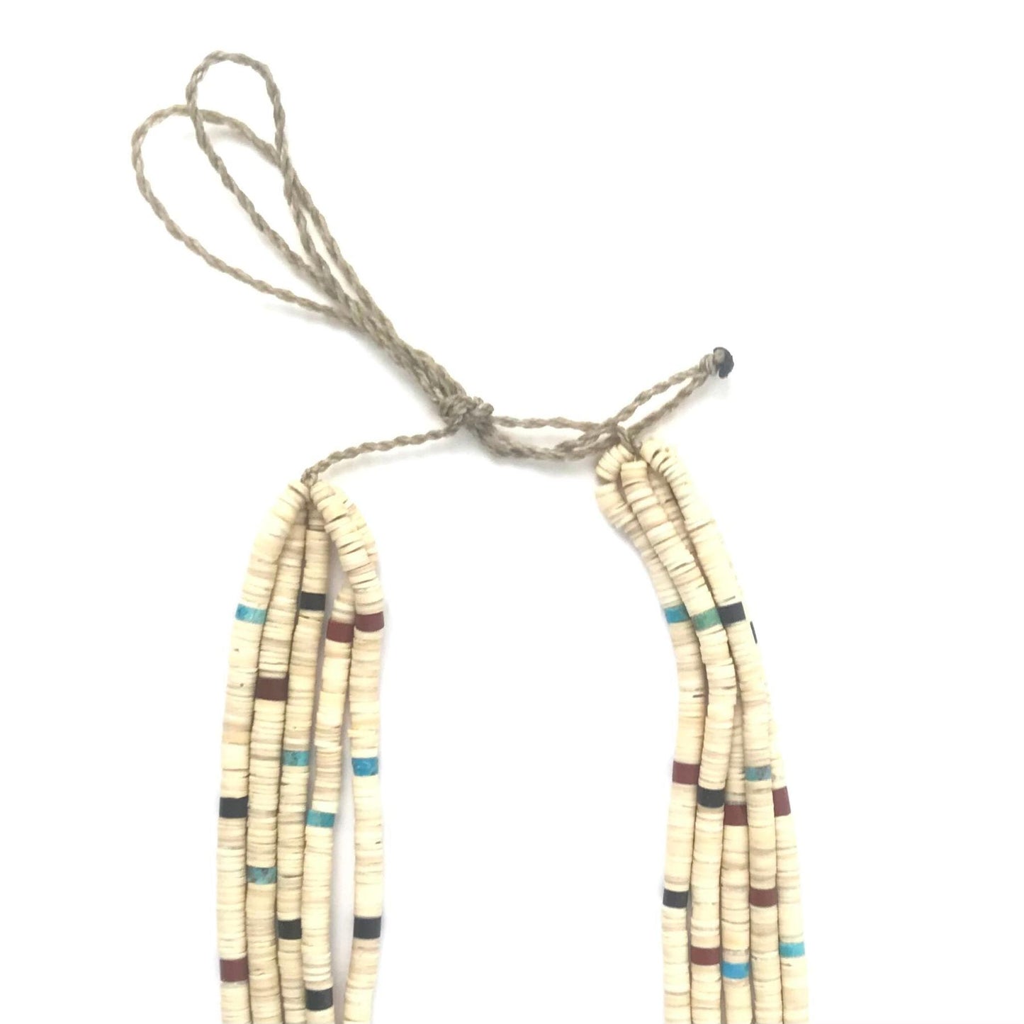 Torevia Melon Shell Ceremony Necklace-Indian Pueblo Store