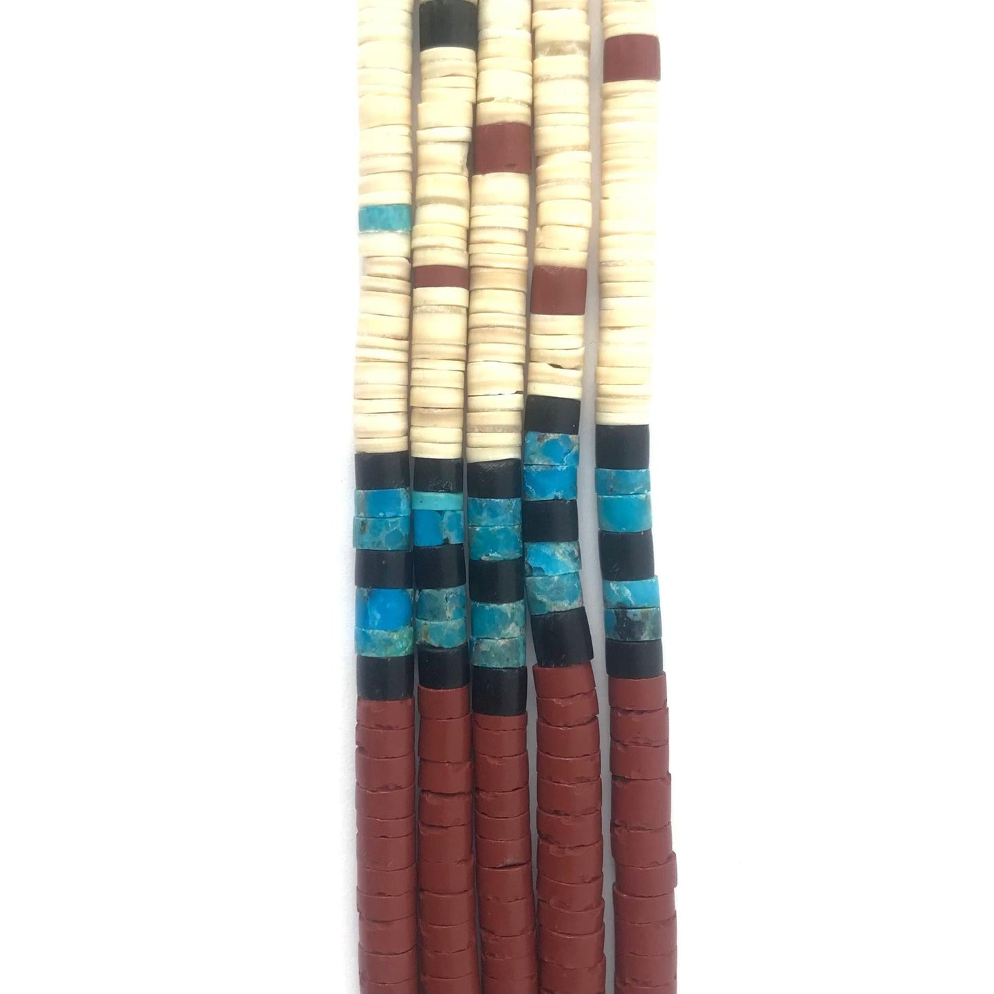 Torevia Melon Shell Ceremony Necklace-Indian Pueblo Store