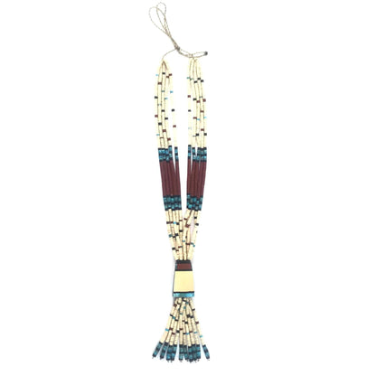 Torevia Melon Shell Ceremony Necklace-Indian Pueblo Store