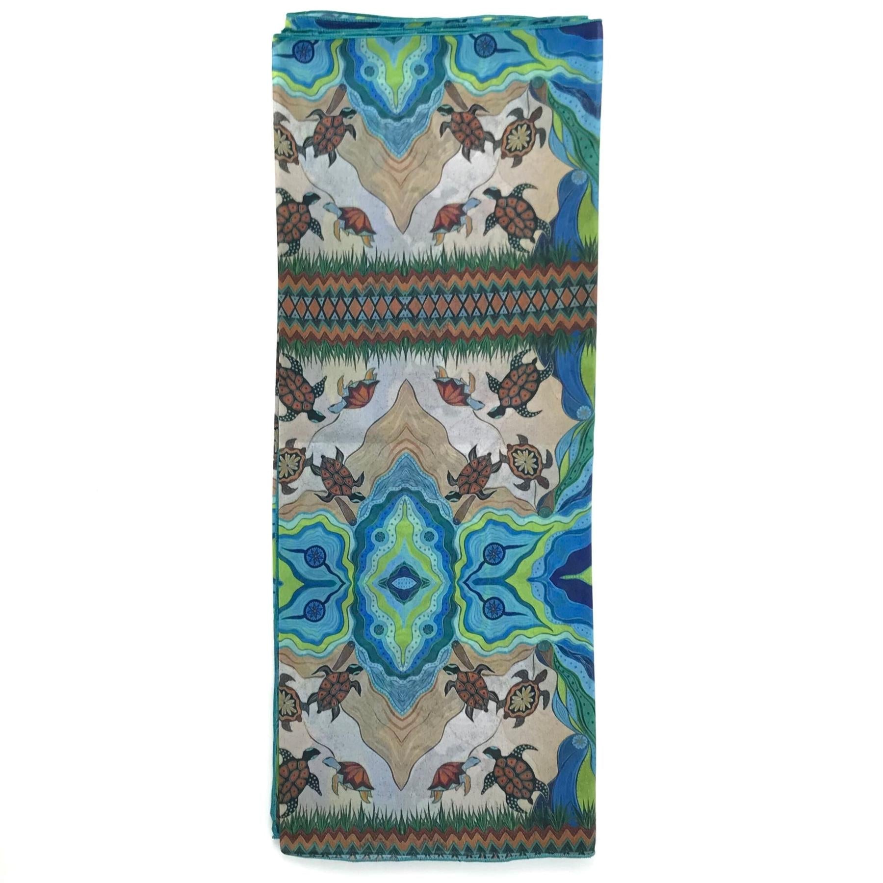 Michelle Tsosie Sisneros Chiffon Scarves-Indian Pueblo Store