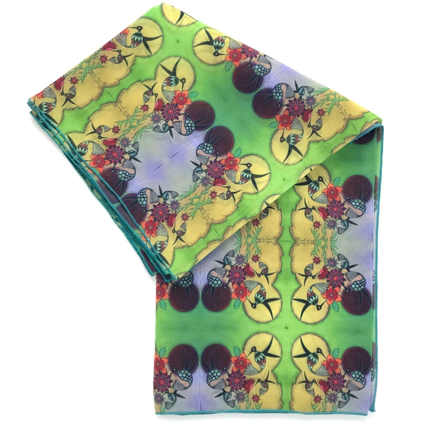 Michelle Tsosie Sisneros Chiffon Scarves-Indian Pueblo Store
