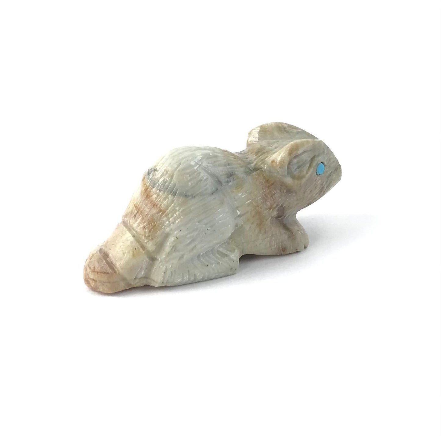 Mike Coble Picasso Marble Mouse Fetish Carving-Indian Pueblo Store
