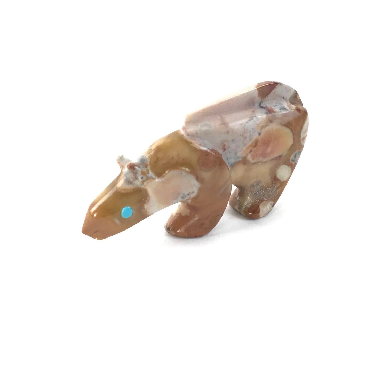 Ron Lunasee Tigilite Mountain Lion Fetish Carving-Indian Pueblo Store