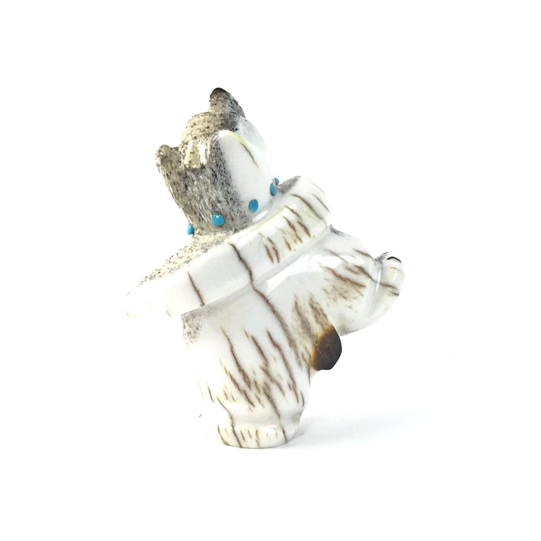 Claudia Peina Standing Bear Fetish Carving-Indian Pueblo Store